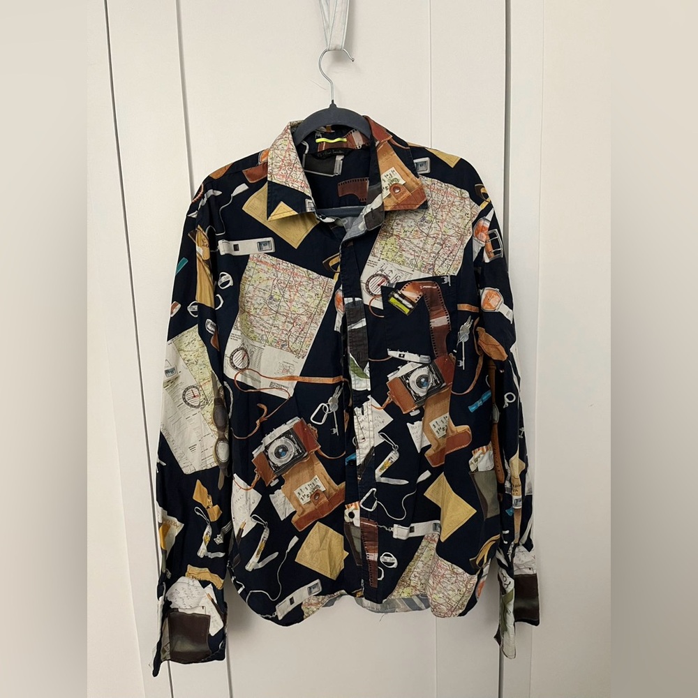 Paul Smith Mens Button Up Shirt Size XXL